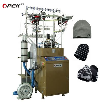 9 INCH cilindro Diâmetro OPEK e chapéu máquina de tricô CE ETL aprovado para 600sets/mês