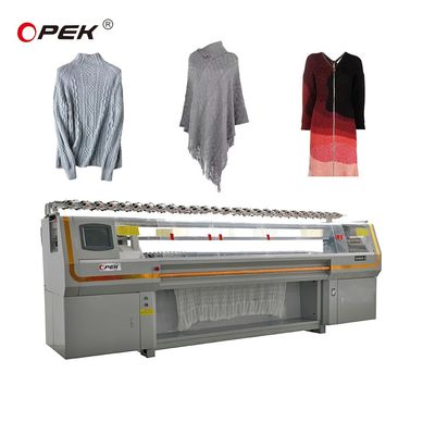Máquina automática de tricô de camisola Jacquard de 80 polegadas com requisitos do cliente