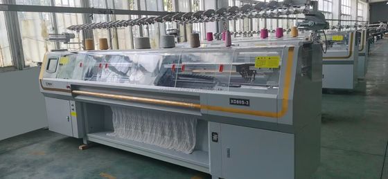 Máquina automática de tricô de camisola Jacquard de 80 polegadas com requisitos do cliente