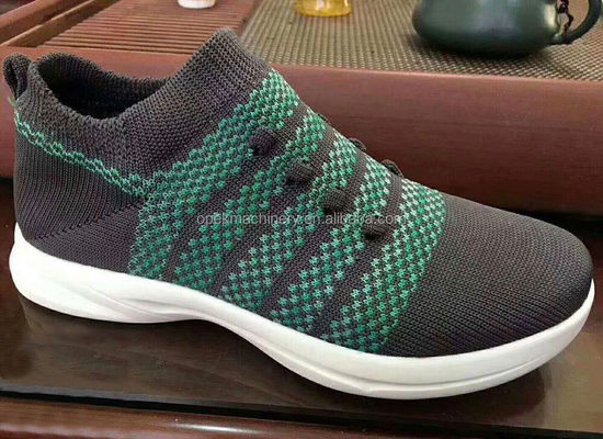 Máquina de tricô de Jacquard de 52 polegadas para casa 3D Flying Weaving para fazer calçado de tricô