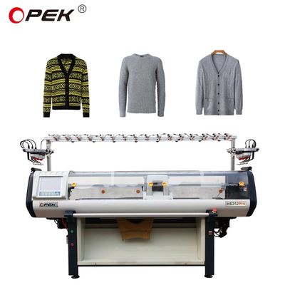 Máquina de tricô de camisola plana de alta estabilidade de colarinho OPEK Fashion