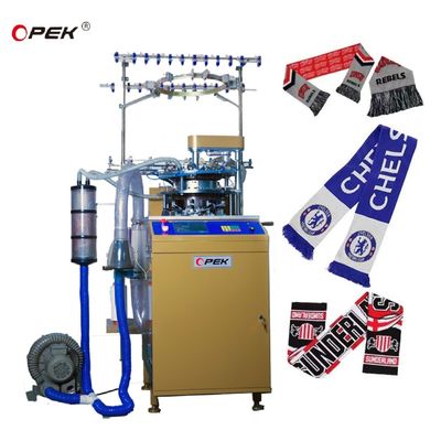 Multi-Gauge OPEK 9 polegadas cilindro Jacquard Chapéu circular e lenço máquina de tricô