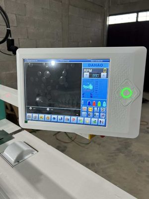 Intervalo de cabeça 400mm 6 cabeças 12 15 Agulhas máquina de bordado para chapéu