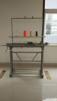 Máquina de tricô manual de sistema duplo para transporte único e tricô