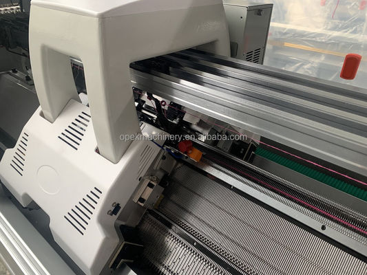 Última máquina de tricô plana de 12 gauge Jacquard para o sistema Hengqiang