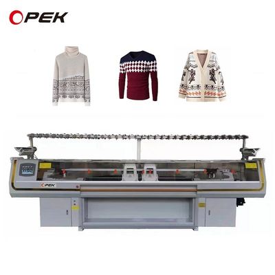 Três sistemas Máquina de tricô computadorizada de chapéu e lenço estilo Shima Seiki