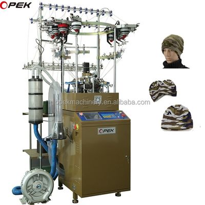 Máquina de tricô circular sem costura de cabeçalho de tubo totalmente automática