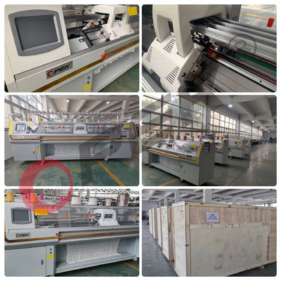2790*2010*940mm STG Máquina de tricô de camisola plana com colarinho