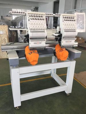 12/15 Agulhas 2Cabeça Máquina de Bordado Mesa de Trabalho Tamanho 500*1200 Econômico