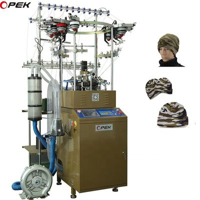 Método de tricô único Máquina de tricô de tecido pequeno para chapéu e lenço de tricô