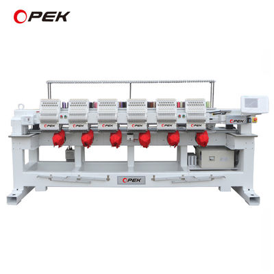 Máquina de bordado múltipla Opek de 500 mm Head Interval para acessórios padrão do condutor de tampa
