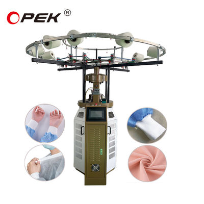 Sistema Opek 1350*850*1850 Máquina de tricô para algemas circulares e meias de joelho