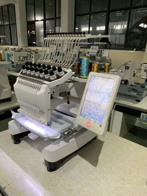 precisão OPEK 15 cores Máquina de bordado computadorizado de cabeça única para industrial