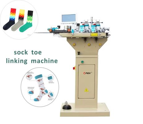 Suave e girando com 250 W Servo Motor Auto Sock Turning Machine da Opek Company