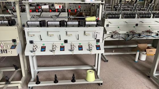 Máquina de enrolar bobinas de fios de cone de função automática de grau automático para fios de nylon