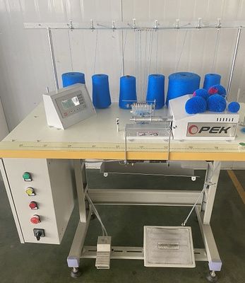 2022 Máquina de chapéu Pompom com estilo de tricô plano e função de anel auxiliar fácil