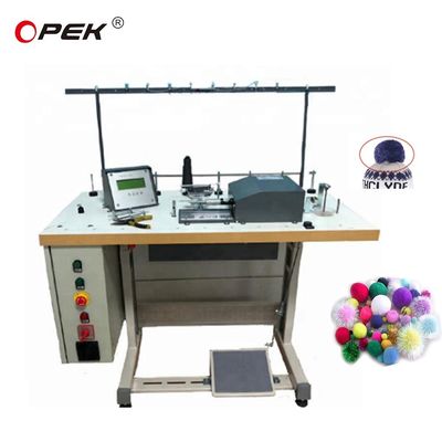 Aumente a sua produção com a Máquina Pompom Scarf 100-150/hora de produção garantida