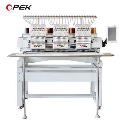 Máquina de bordado de tampa de alimentação de 110V-220V com bordado multifunção