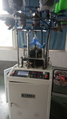 Máquina de tricô de joelhe com 4 cores