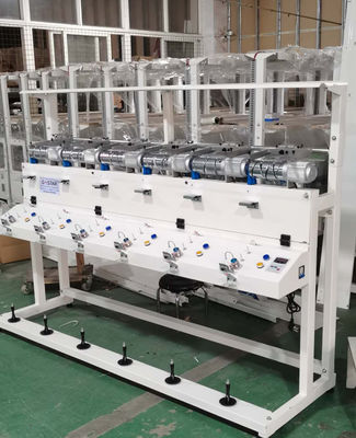 Máquina de Enrolamento de Bobbin de Fio Cone de 1100m/min Perfeito para Reenrolamento de Fios de Precisão