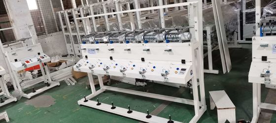 Máquina de Enrolamento de Bobbin de Fio Cone de 1100m/min Perfeito para Reenrolamento de Fios de Precisão