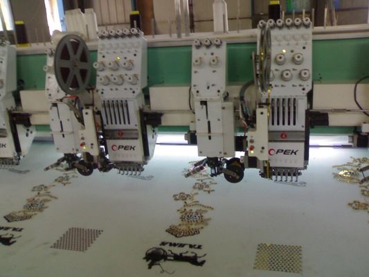 12/15 Agulhas 6 Máquina de bordar cabeça com certificado ISO/CE/ETL