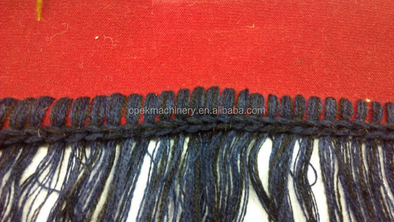 Design Scarf Fringe Tassel máquina de costura com 600*230*550 dimensões