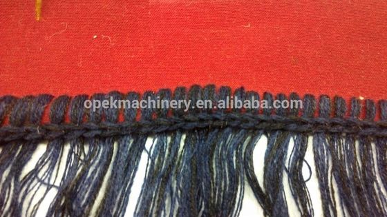 Máquina de Macrame para tricô de lenço 160N-360N 9INCH CE ISO Sistema Duplo OPEK