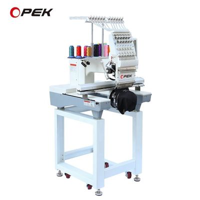 Máquina de bordado computadorizada de 300W para camisetas de chapéu e camisetas de camisetas