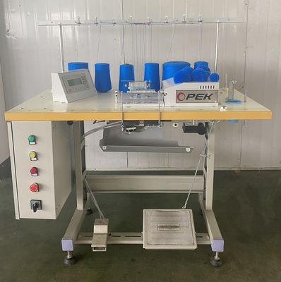 1.5-15CM Largura de tricô Máquina de fabricação de pompas de alta velocidade com 7 GG Gauge