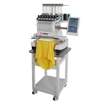 Máquina de bordado com alta precisão profissional OEM Opek computadorizada para planta de fabricação