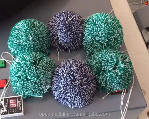 Máquina automática de tricô Terry Pompom para produção de tecidos Terry