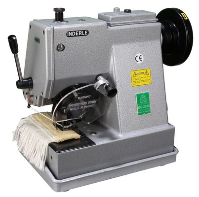 Máquina de costura de pompon elétrica de 220 V com mecanismo de alimentação do puller