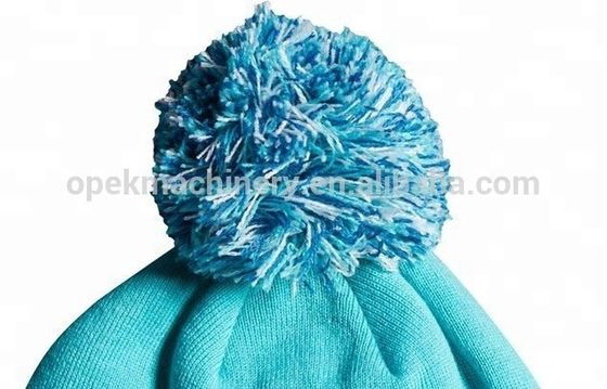 Máquina de costura de pompon elétrica de 220 V com mecanismo de alimentação do puller