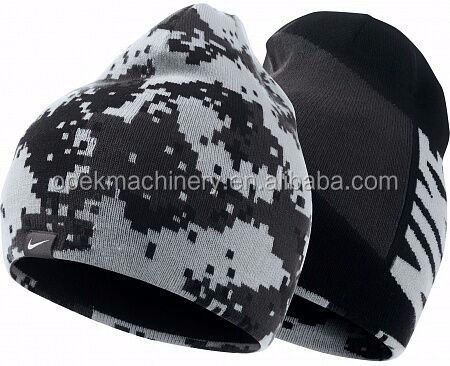 Equipamento de tricô de chapéu de chapéu de jacquard circular totalmente automático homologado CE ETL de alta velocidade