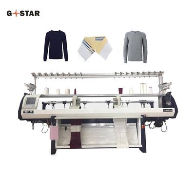 7 GG Collar System 72' Computer Flat Bed Knitting Machine for Knitwear Manufacturers - Máquina de tricô de cama plana para fabricantes de tricô