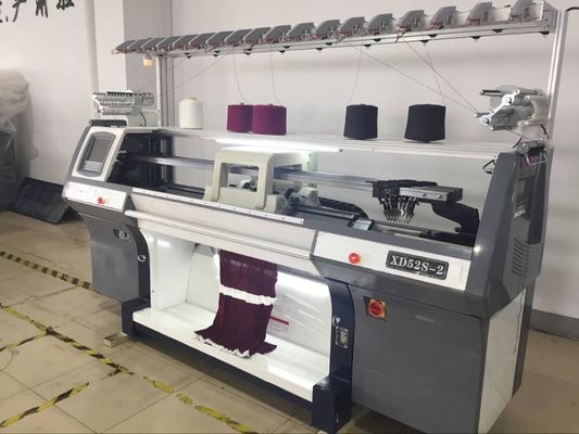 7 GG Collar System 72' Computer Flat Bed Knitting Machine for Knitwear Manufacturers - Máquina de tricô de cama plana para fabricantes de tricô
