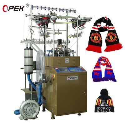 Máquina de tricô sem costura Opek com sistema de controle totalmente computadorizado